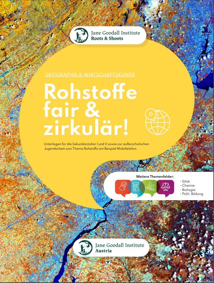 Cover: Unterrichtsmaterialien – Thema Rohstoffe